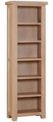 Wilmont Oak Narrow Bookcase