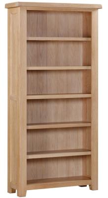 Wilmont Oak Wide Bookcase