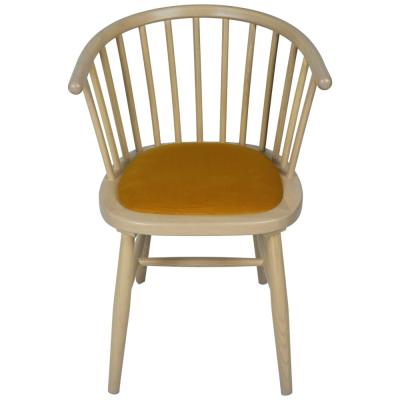 2 X Twyford Mustard Curved Dining Chair