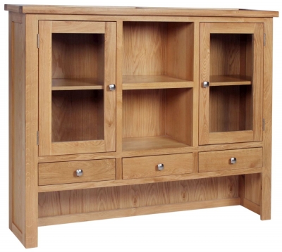 Product photograph of Appleby Oak Dresser Top from Choice Furniture Superstore