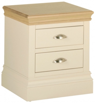 Versailles Painted 2 Drawer Bedside Cabinet - Comes in Ivory Painted, Stone Painted and Bluestar Painted Options