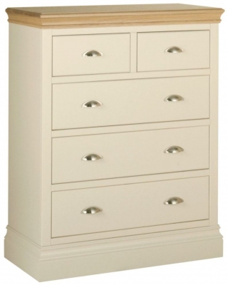 Product photograph of Versailles Painted 3 2 Drawer Chest - Comes In Ivory Painted Stone Painted And Bluestar Painted Options from Choice Furniture Superstore