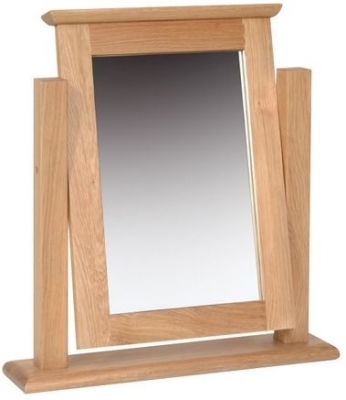 Product photograph of Nimbus Oak Dressing Table Mirror from Choice Furniture Superstore