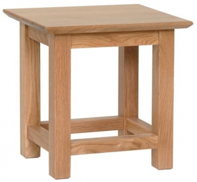 Product photograph of Nimbus Oak Side Table from Choice Furniture Superstore