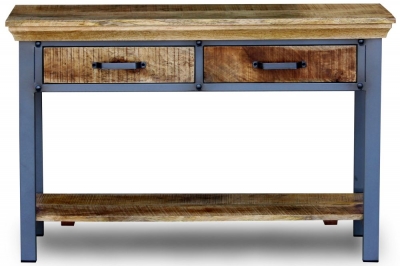 Product photograph of Metro Mango Wood Console Table from Choice Furniture Superstore