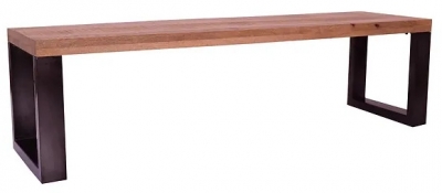 Neota Rustic Mango Wood 165cm Dining Bench