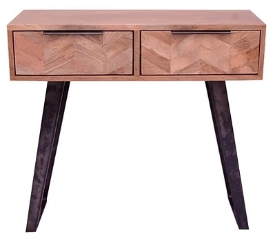 Product photograph of Albadi Parquet 2 Drawer Console Table from Choice Furniture Superstore