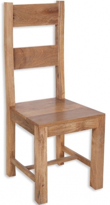 Product photograph of Bombay Mango Wood Dining Chair Sold In Pairs from Choice Furniture Superstore