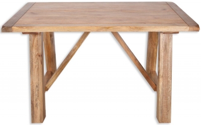 Bombay Mango Wood Small Dining Table - 4 Seater