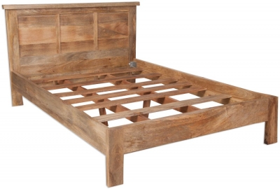 Product photograph of Bombay Mango Wood Bed from Choice Furniture Superstore