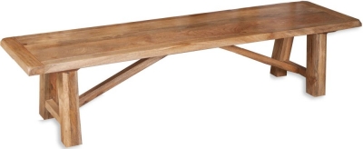 Product photograph of Bombay Mango Wood Large Bench from Choice Furniture Superstore