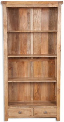 Product photograph of Bombay Mango Wood Large Bookcase from Choice Furniture Superstore