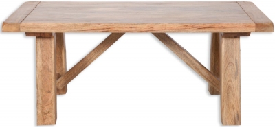 Product photograph of Bombay Mango Wood Coffee Table from Choice Furniture Superstore