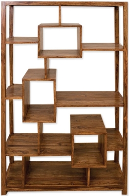 Product photograph of Cuban Petite Large Bookcase from Choice Furniture Superstore