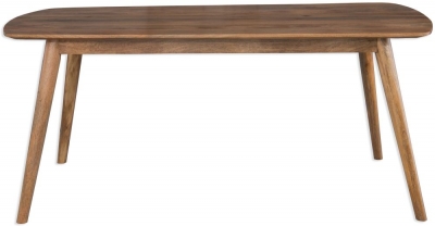Product photograph of Summit Mango Wood Dining Table - 4 Seater from Choice Furniture Superstore
