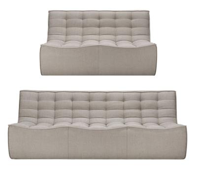 Ex Display Ethnicraft N701 Fabric 32 Seater Sofa Set