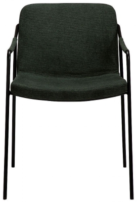 Product photograph of Dan Form Boto Sage Green Fabric Dining Chair from Choice Furniture Superstore