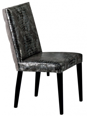 Product photograph of Stone International Cloette Leather Dining Chair from Choice Furniture Superstore