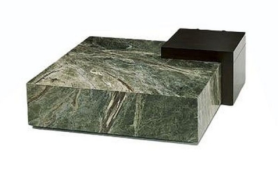 Product photograph of Stone International Box Coffee Table - Marble And Wenge Wood from Choice Furniture Superstore