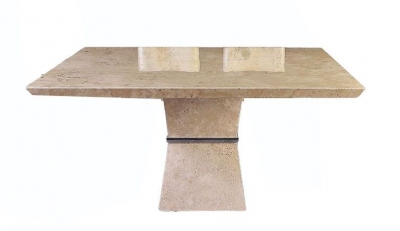 Product photograph of Clepsy Plus Marble 8 Seater Square Pedestal Dining Table - Variation Available from Choice Furniture Superstore
