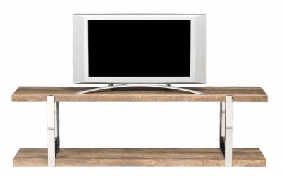 Product photograph of Stone International Elba Marble And Metal Tv Unit from Choice Furniture Superstore