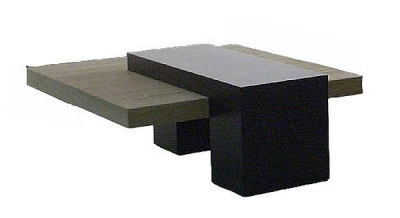 Product photograph of Stone International Helen Square Coffee Table - Marble And Wenge Wood from Choice Furniture Superstore