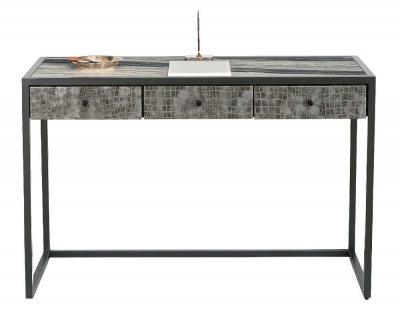 Product photograph of Stone International Billy Marble Dressing Table With Metal Base from Choice Furniture Superstore