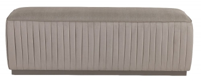 Product photograph of Stone International Westin Leather Bench from Choice Furniture Superstore