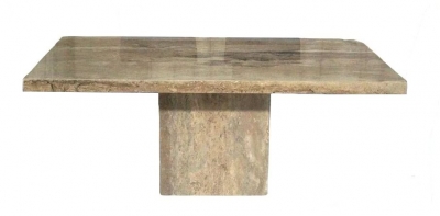 Stone International Roma Smooth Marble Dining Table