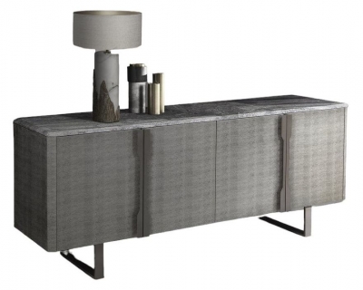 Product photograph of Stone International Diamond Marble Sideboard from Choice Furniture Superstore