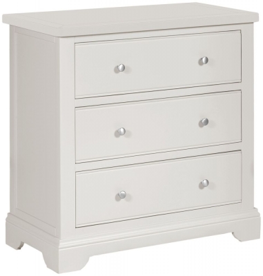 Product photograph of Berkeley Grey Painted 3 Drawer Chest from Choice Furniture Superstore