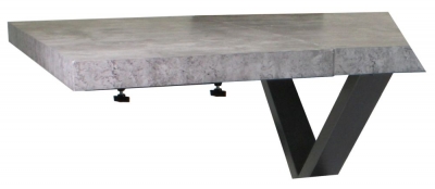 Product photograph of Fusion Stone Effect Extension Leaf For Dining Table from Choice Furniture Superstore