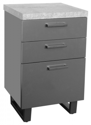Product photograph of Fusion Stone Effect Filing Cabinet from Choice Furniture Superstore