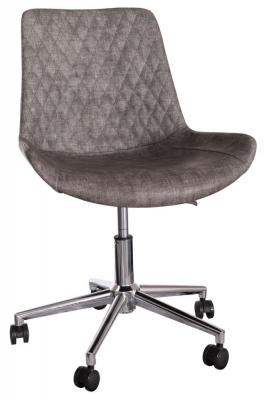 Product photograph of Fusion Fabric Swivel Chair from Choice Furniture Superstore