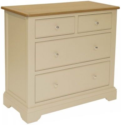 Image of Harmony Cobblestone Painted 2+2 Drawer Chest