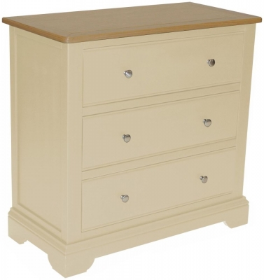 Image of Harmony Cobblestone Painted 3 Drawer Chest