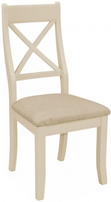 Product photograph of Harmony Cobblestone Painted Bedroom Chair from Choice Furniture Superstore