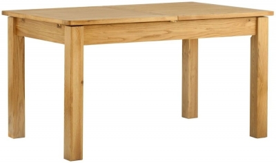 Portland 4-6 Seater Extending Dining Table - Comes in - Comes in Oak, Stone Painted & Ivory White Painted