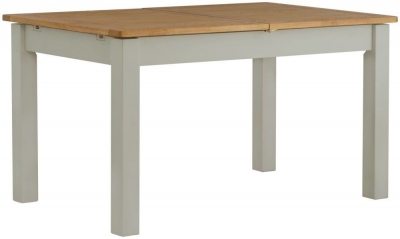 Product photograph of Portland Stone Painted 4-6 Seater Extending Dining Table from Choice Furniture Superstore