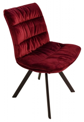 Product photograph of Paloma Ruby Dining Chair Sold In Pairs from Choice Furniture Superstore