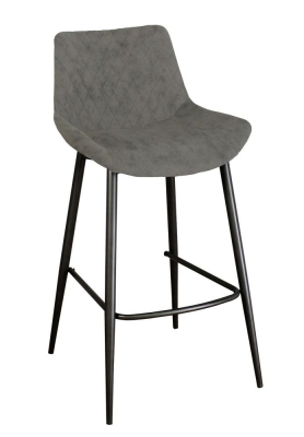 Product photograph of Sigma Antique Grey Bar Stool Sold In Pairs from Choice Furniture Superstore