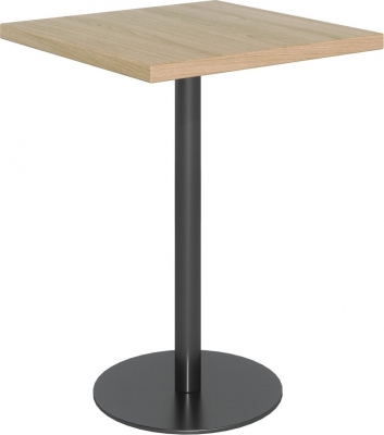 Product photograph of Fusion Scandinavian Style Bar Table - Comes In Oak And Stone Effect Options from Choice Furniture Superstore