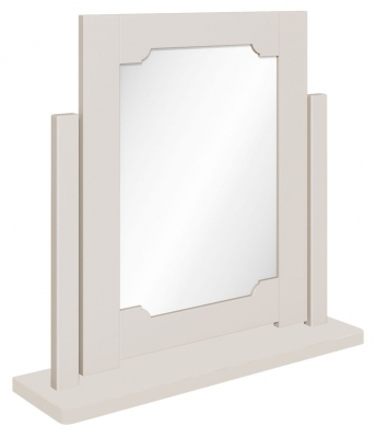 Product photograph of Berkeley Grey Painted Swivel Dressing Table Mirror from Choice Furniture Superstore
