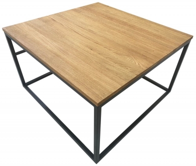 Product photograph of Trend Oak Square Coffee Table from Choice Furniture Superstore