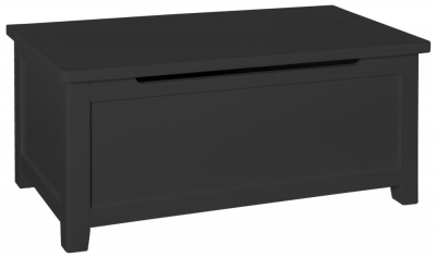 Product photograph of Henley Black Blanket Box from Choice Furniture Superstore