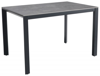 Product photograph of Milan Anthracite Ceramic Dining Table - 4 Seater from Choice Furniture Superstore