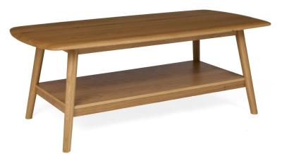 Product photograph of Malmo Oak Coffee Table from Choice Furniture Superstore