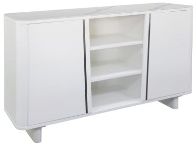 Apollo White Sintered Stone Top 2 Door Large Sideboard