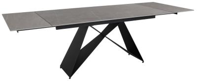 Omega Grey Sintered Stone Top 610 Seater Extending Dining Table