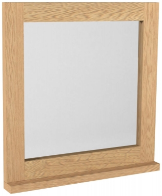 Product photograph of Fusion Oak Dressing Table Mirror from Choice Furniture Superstore